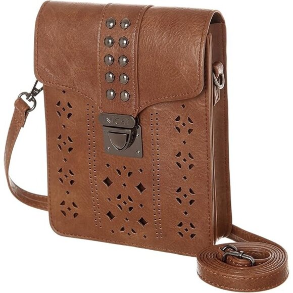 Handbags - Small Crossbody Bags for Women Synthetic Leather Cell Phone Purse with Card Slot